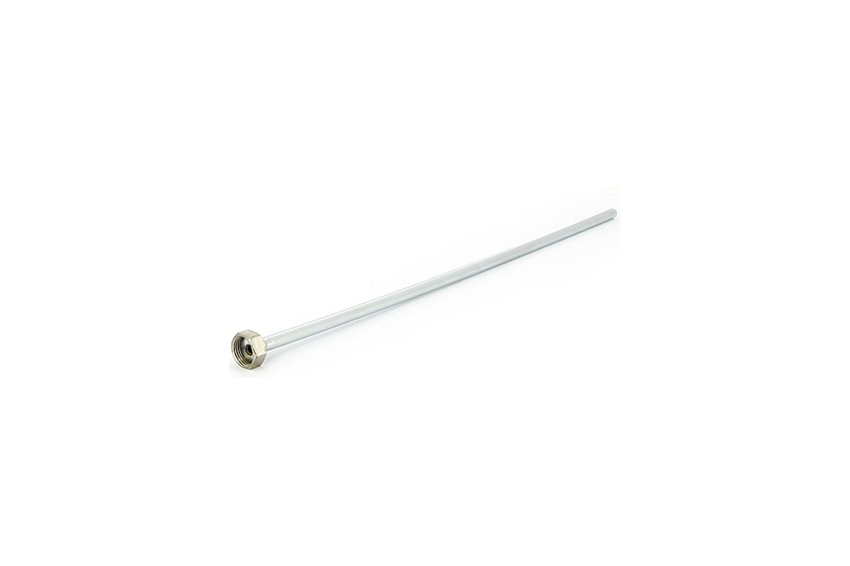 Трубка Uni-Fitt 10 мм, хромированная, с накидной гайкой 1/2", 50 см 592C1205