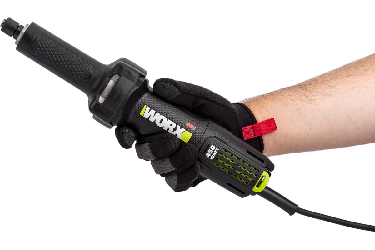 Прямошлифовальная машина WORX Professional 450 Вт, 6 мм WU774