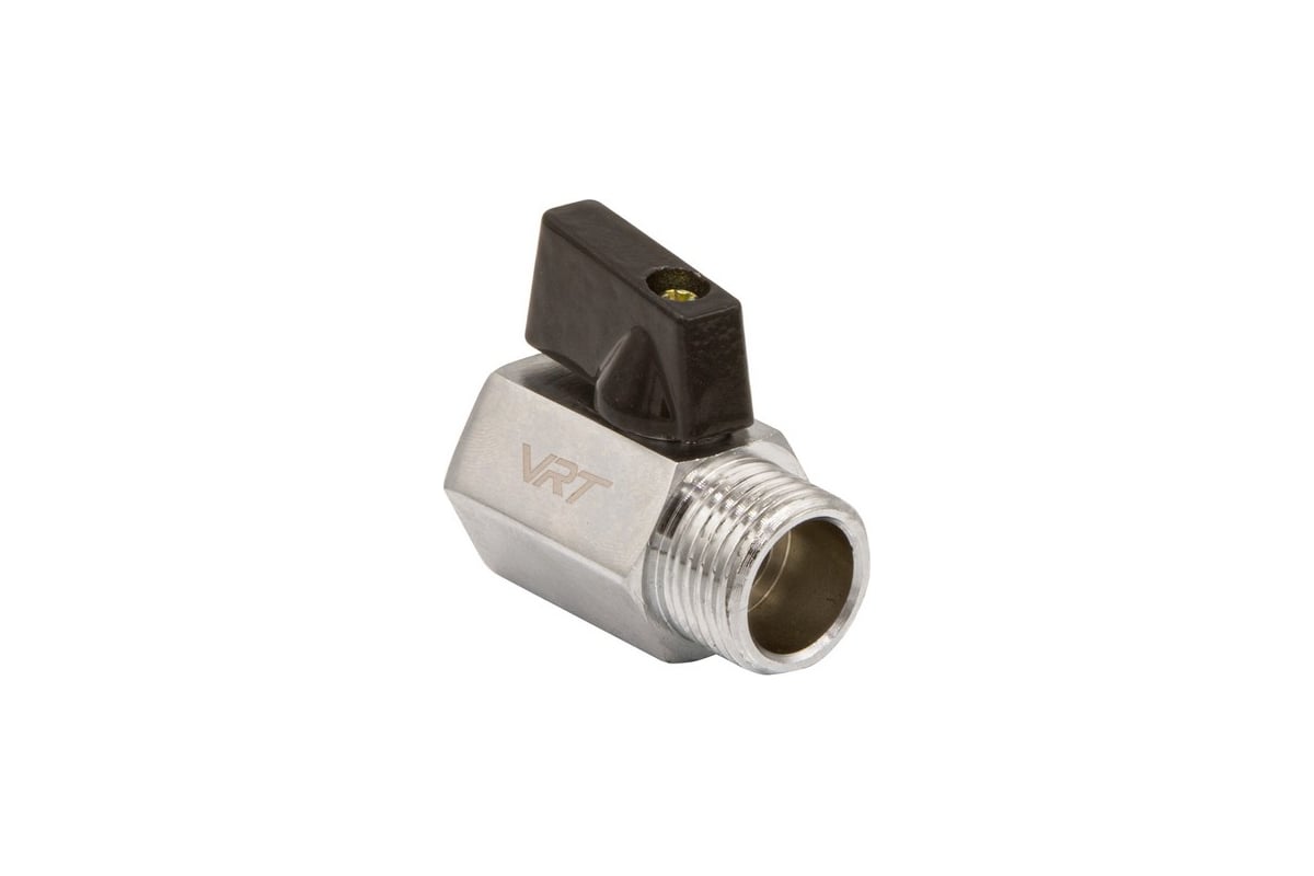 Кран шаровой VRT мини 1/2'' вн/нар 507748