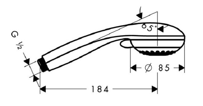 Душевая лейка Hansgrohe Crometta Multi 28563000