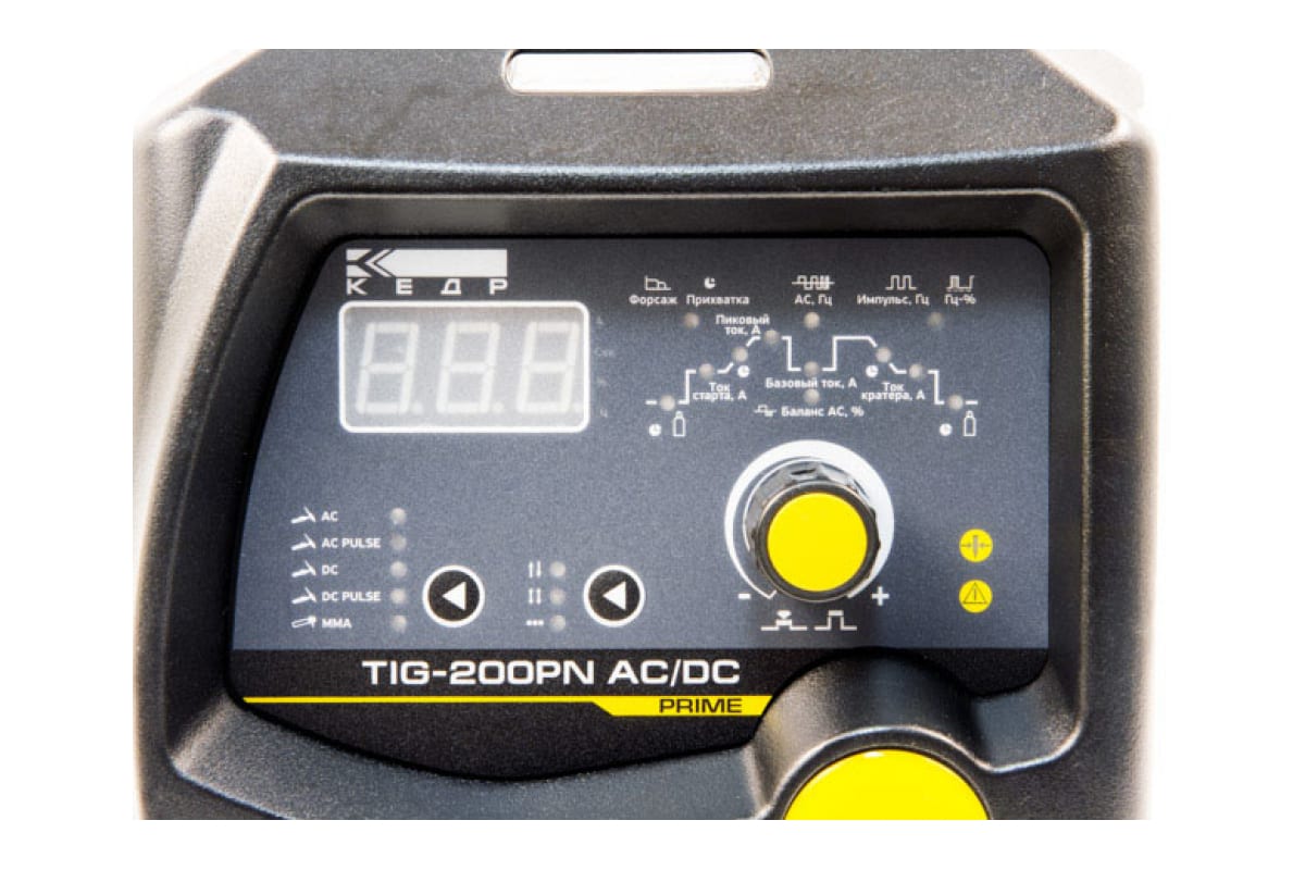 Установка аргонодуговой сварки 220 В Кедр TIG-200 PN AC/DC 8005910