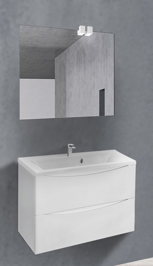 Мебель для ванной Vincea Mia 75 см (под раковину VCB-3M750) G.White