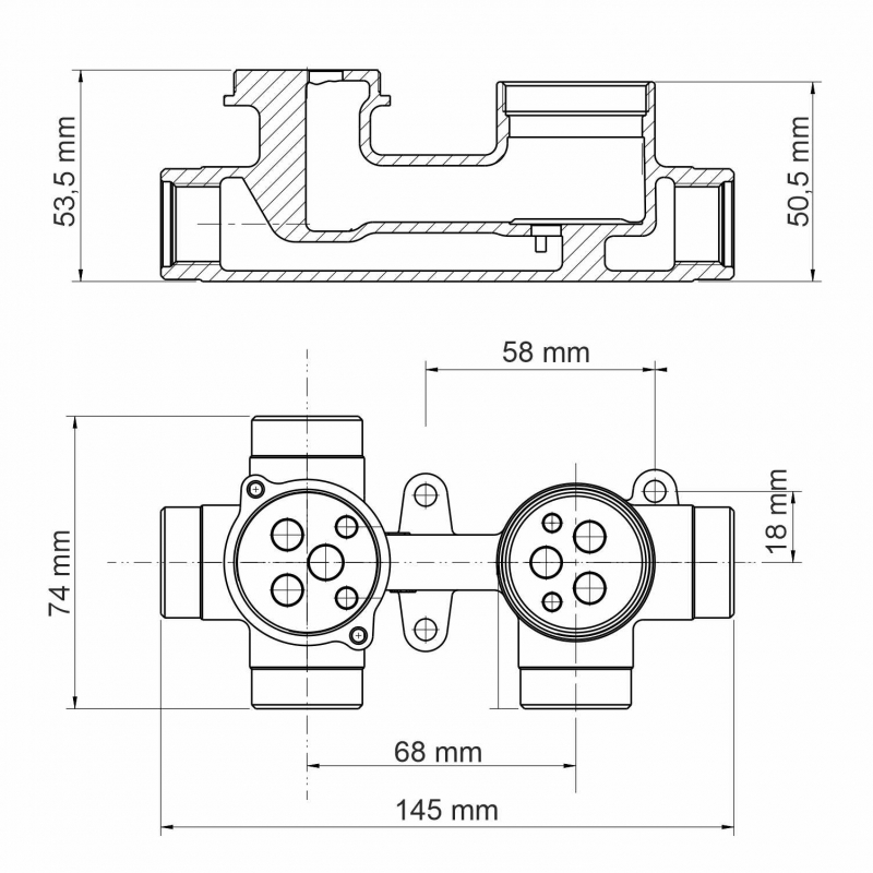 Душевой набор WasserKRAFT Aisch A175571 матовое золото