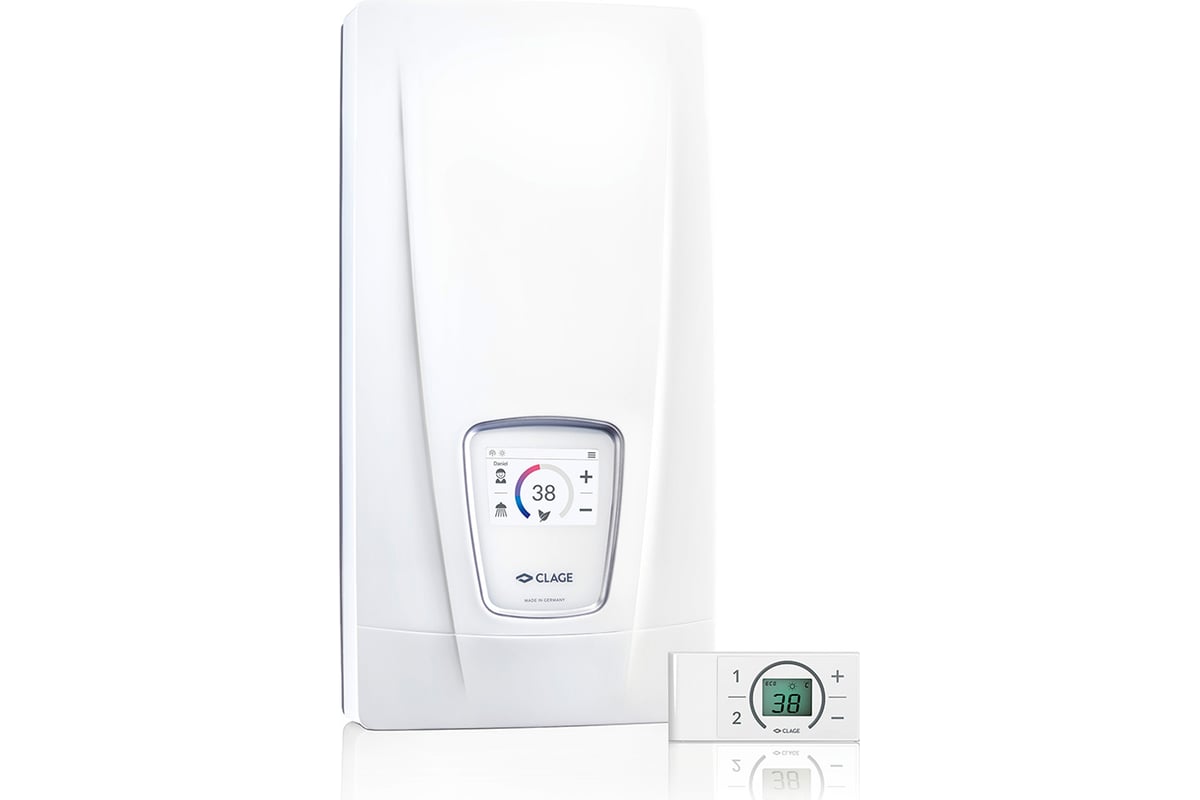 Проточный водонагреватель Clage Comfort DSX Touch NEW 3200-36600