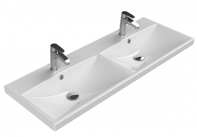 Раковина BelBagno BB-0325-120-2-LVB 120 см