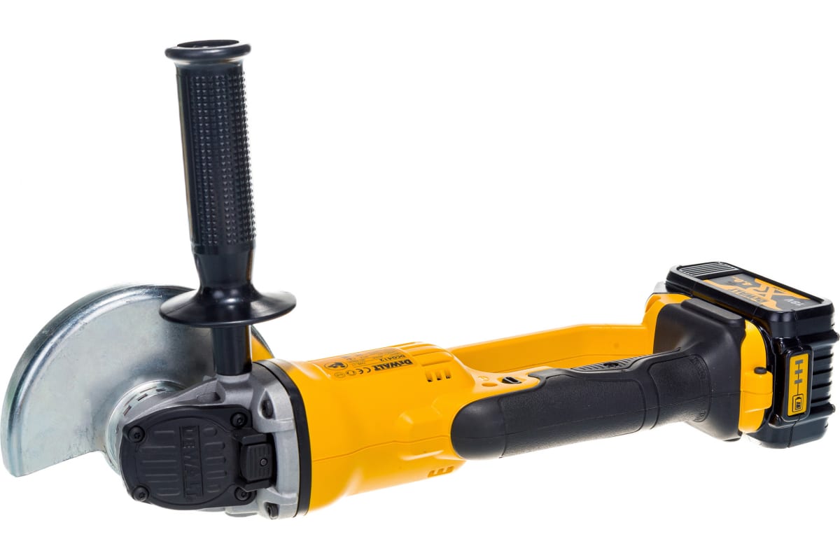 Угловая аккумуляторная шлифмашина DeWalt DCG 412 M2