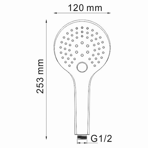 Душевой набор WasserKRAFT Berkel A174868 Thermo