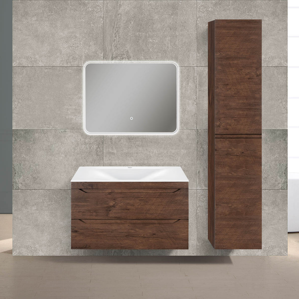Мебель для ванной Vincea Fine 80 см R.Wood
