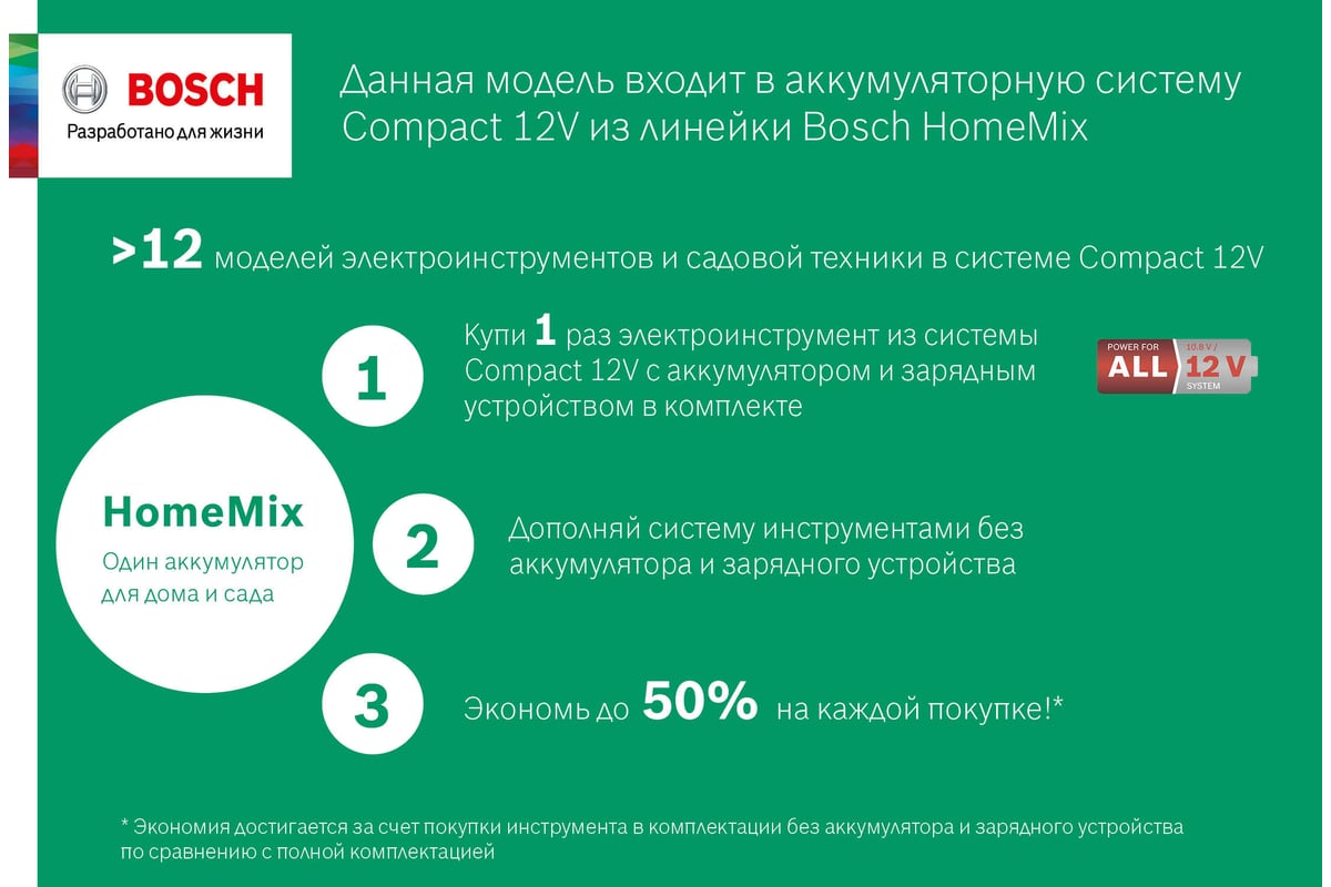 Аккумуляторный универсальный многофункциональный инструмент Bosch UniversalMulti 12 0.603.103.021