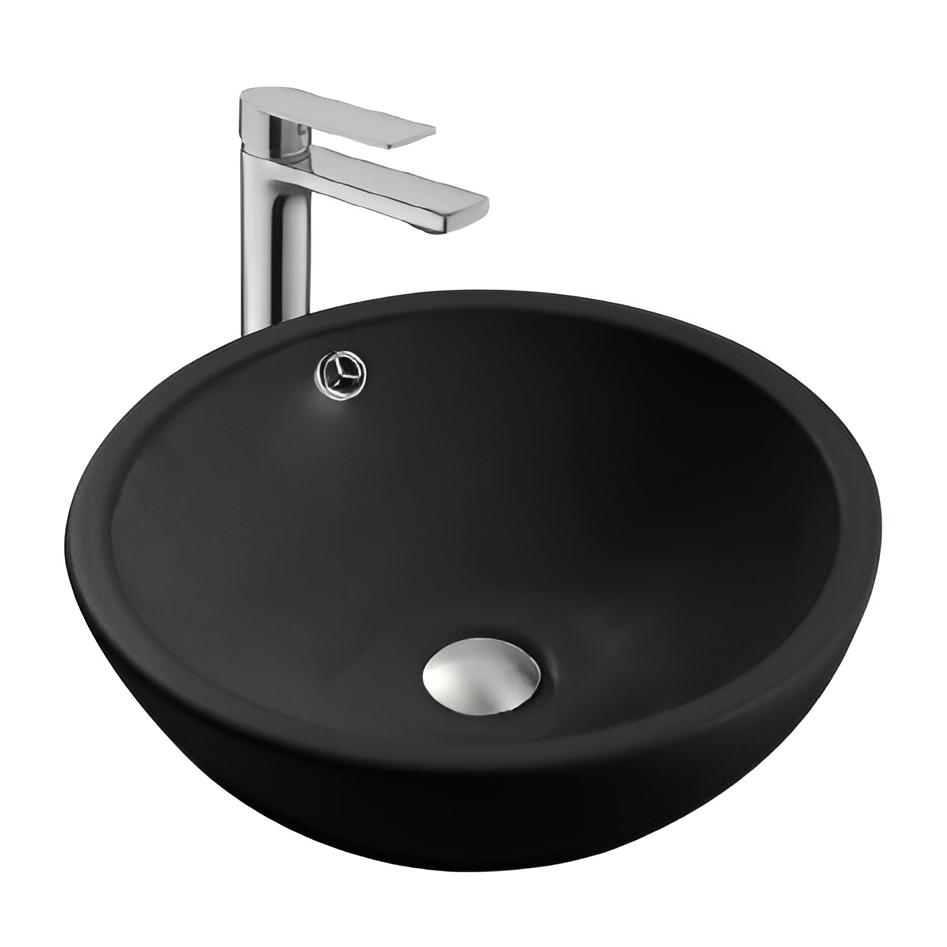 Раковина Aquatek AQ5354-MB 44 см черный матовый
