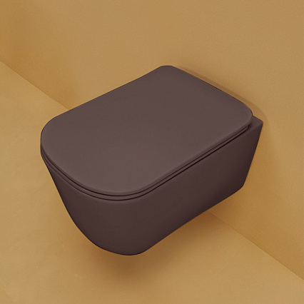 Подвесной унитаз Kerasan Tribeca безободковый