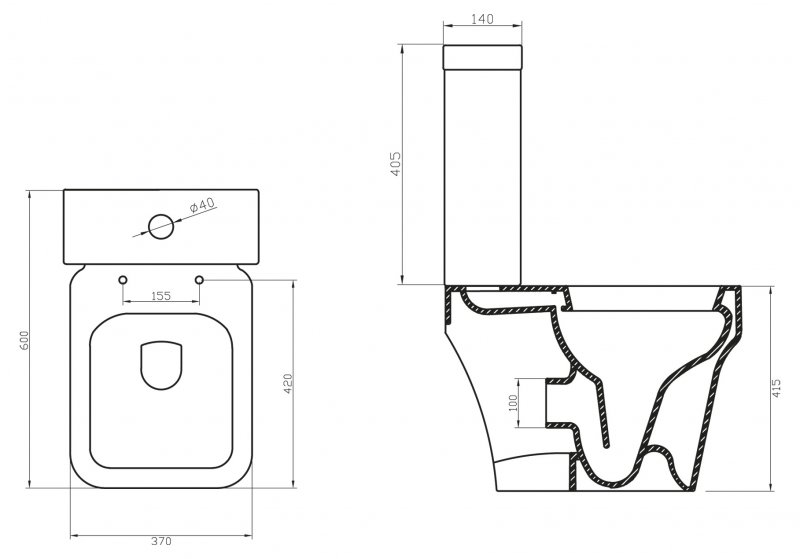 Крышка-сиденье BelBagno Janice BB124SC