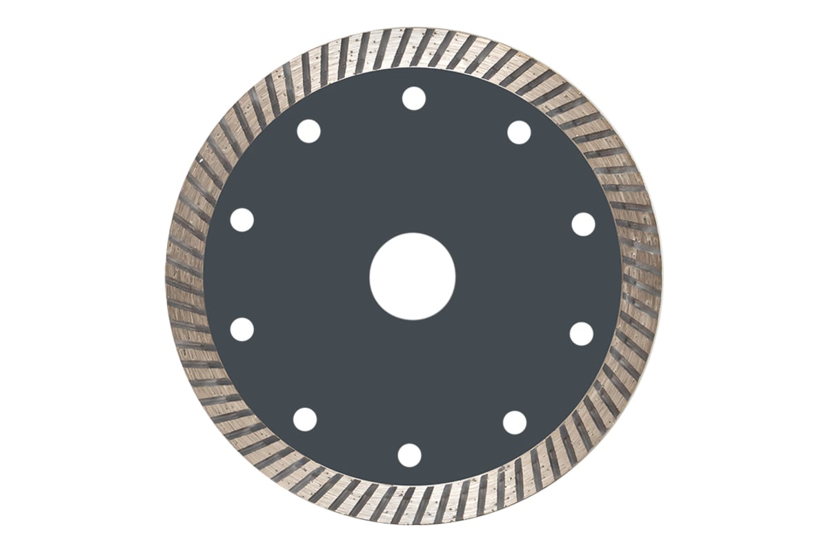 Диск алмазный Turbo Master (125x22.23 мм) EKF dd-125t