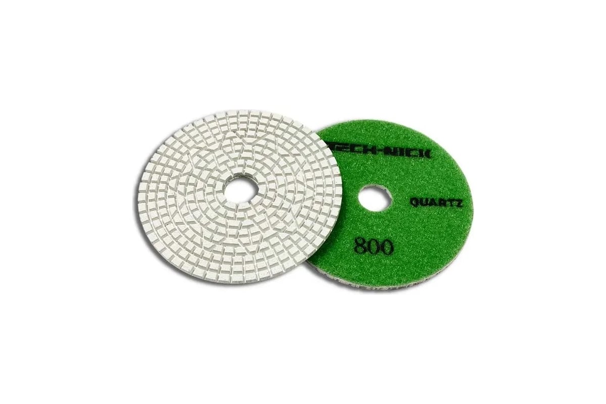 Круг алмазный гибкий шлифовальный АГШК Quartz 100x3.0 мм, №800 кварц wet TECH-NICK 111.120.9544