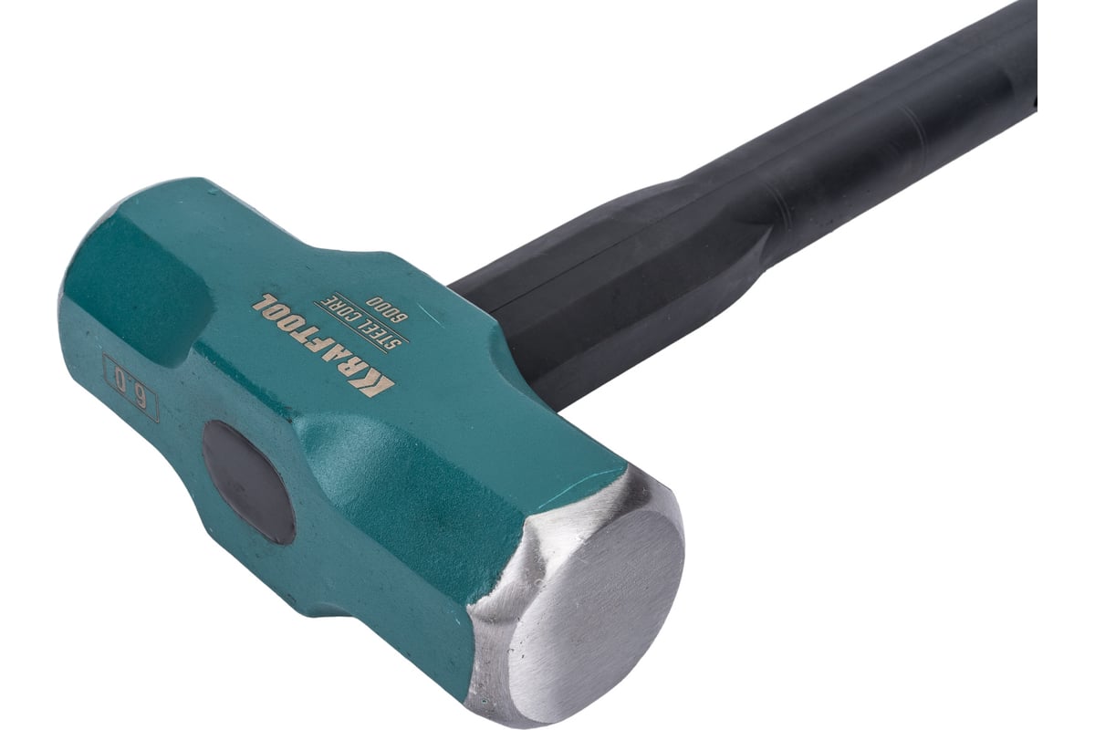 Кувалда со стальной удлинённой обрезиненной рукояткой Kraftool Steel force 6 кг, 2009-6