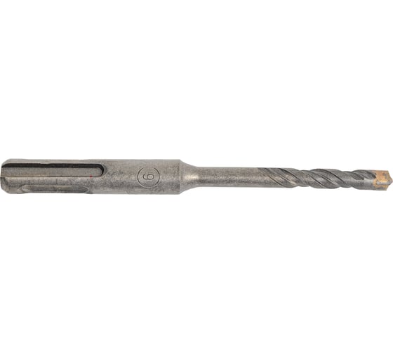 Бур по бетону и кирпичу 4 кромки, 6x110 мм, SDS-Plus MD-STARS MD-B4C6Х110