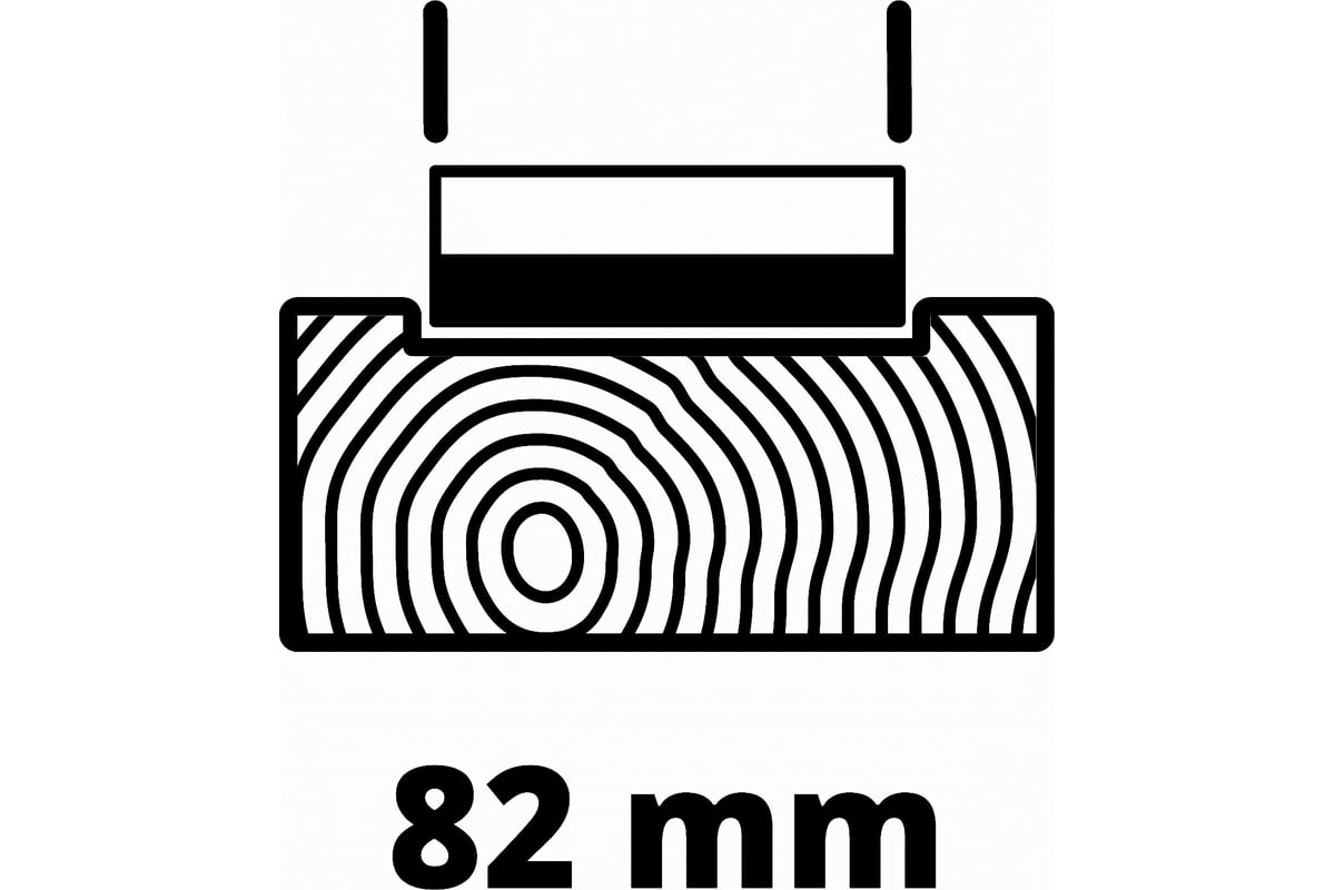 Аккумуляторный рубанок Einhell PXC TE-PL 18/82 Li-Solo 4345400