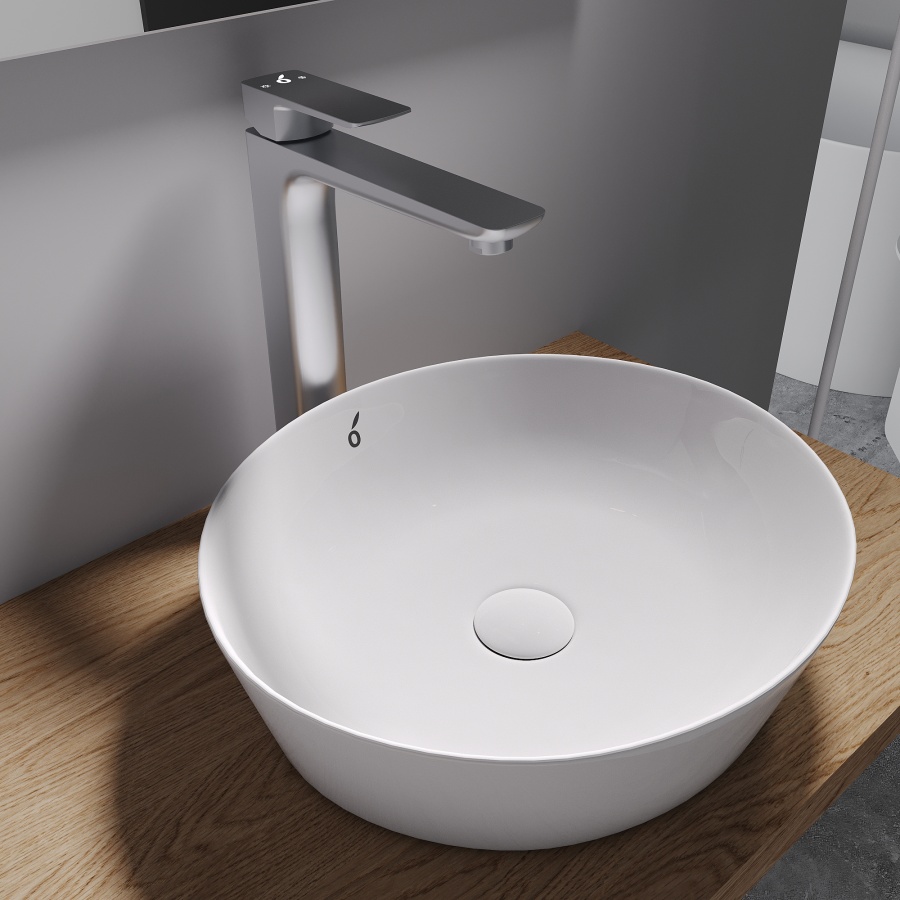 Смеситель для раковины Oliveeka D-Line OL-239003-CR хром