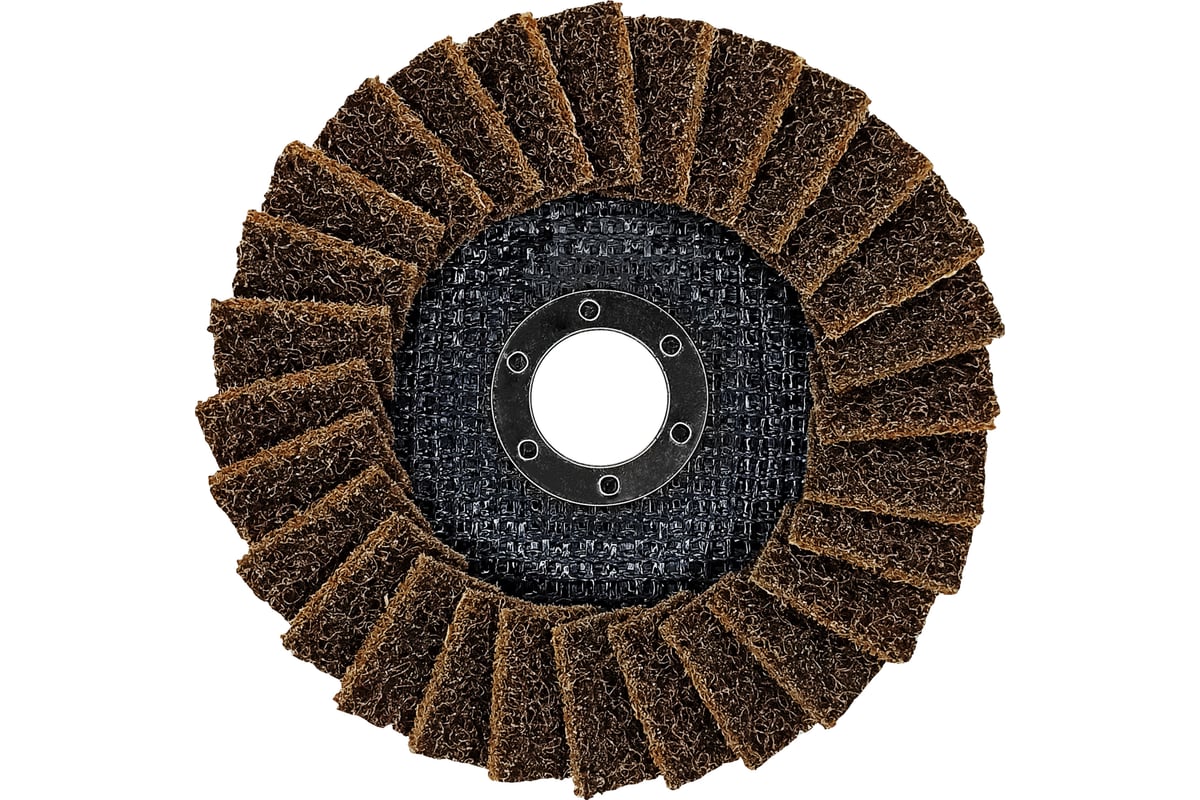 Круг лепестковый полировальный войлочный COARSE 125x22 мм Vertextools 12125-1