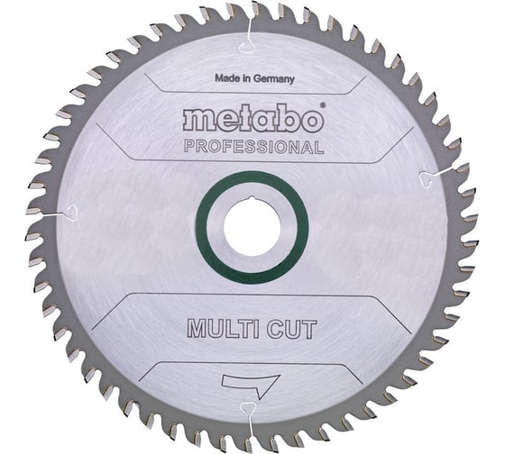 Диск пильный MultiCutProf (165x20 мм; 54FZ/TZ) Metabo 628293000