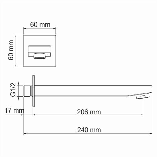 Смеситель для раковины WasserKRAFT Alme A15513 хром