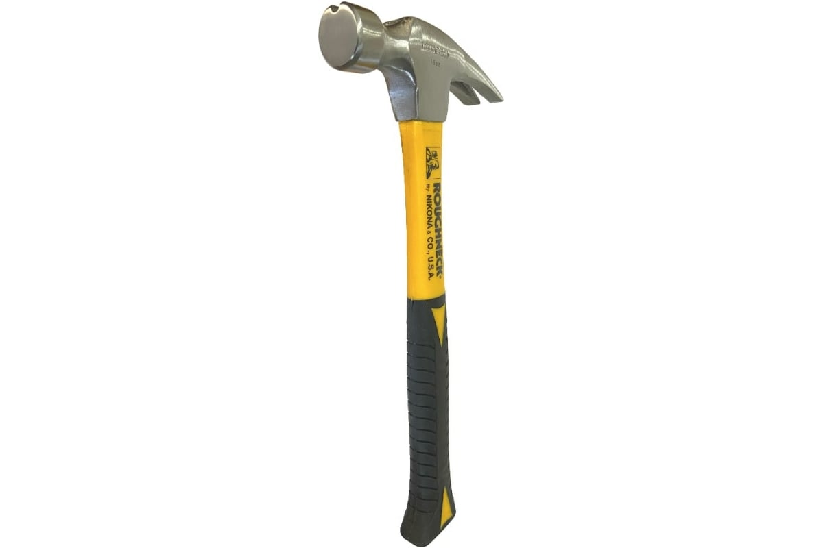 Столярный молоток NIKONA Roughneck NAIL-GRABBER с фибровой ручкой, 16oz 60-333