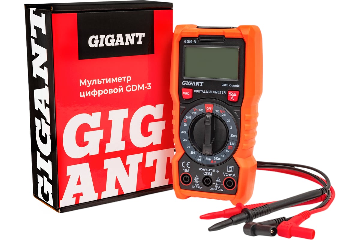 Цифровой мультиметр Gigant GDM-3