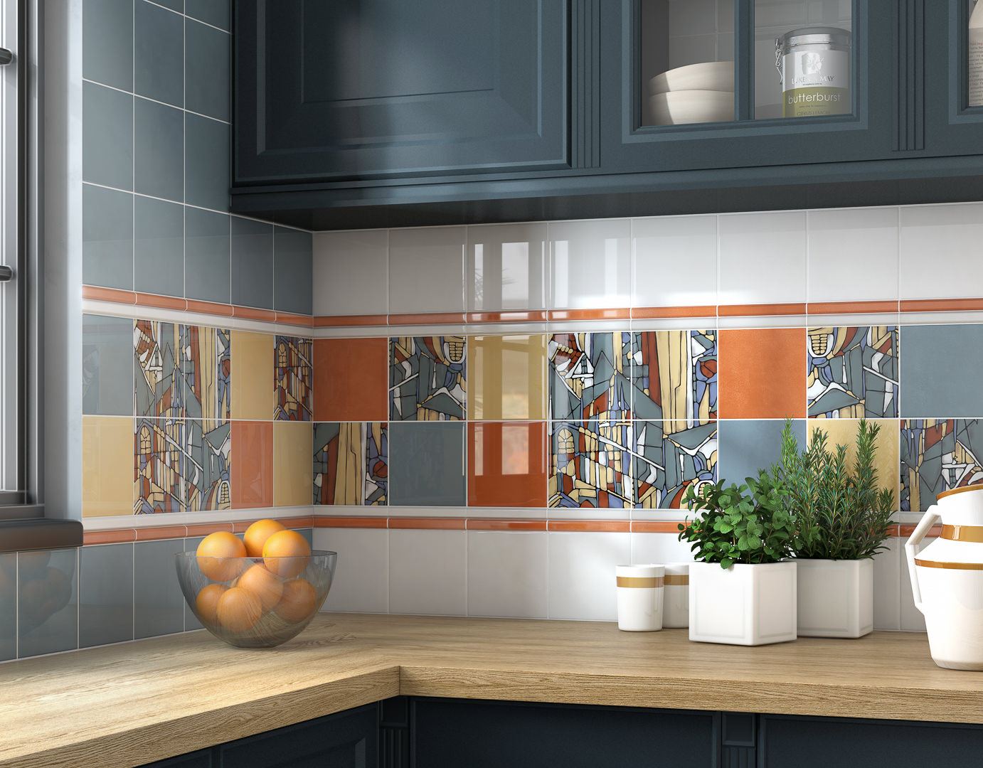 Коллекция плитки Kerama Marazzi Витраж