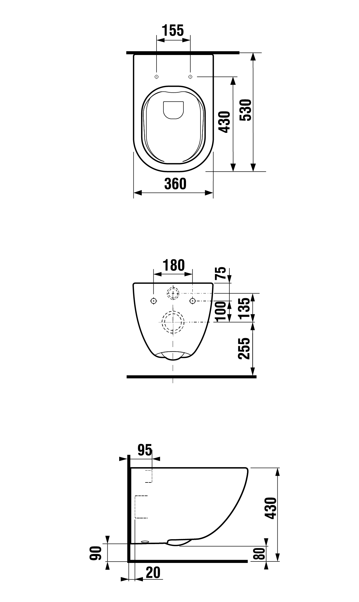 Подвесной унитаз Laufen Basal Combipack 8.66E1.0.000.000.1 с микролифтом