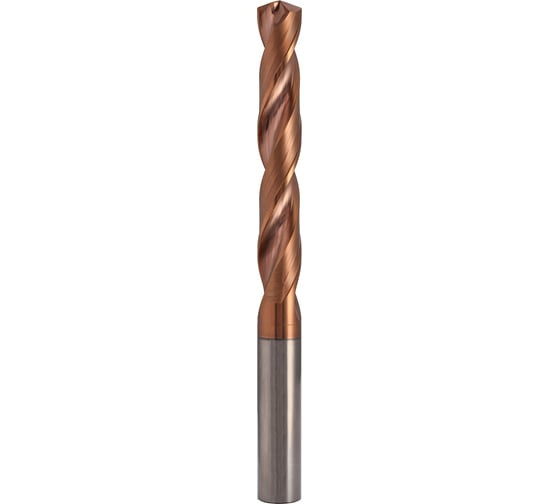 Сверло по металлу твердосплавное H-Tools 0.60x50/6мм s=4мм VHM-TiSiN h8 118град, 2051060050