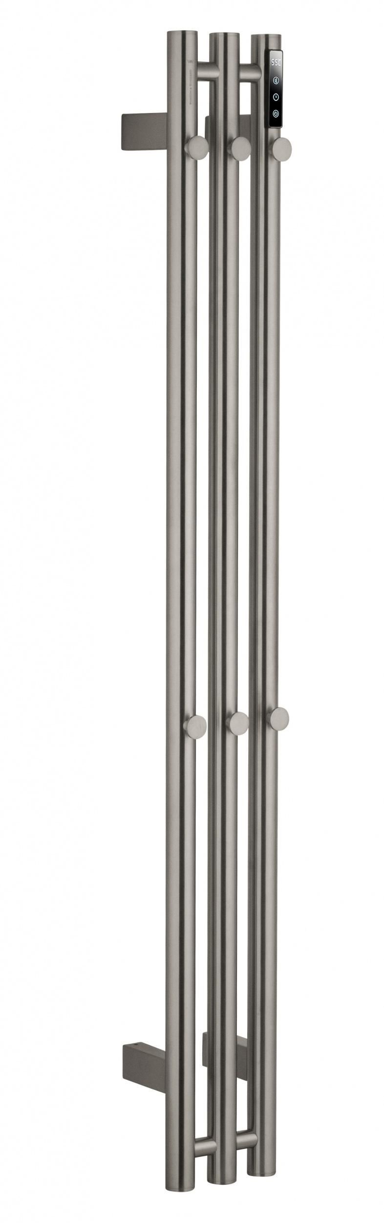 Полотенцесушитель электрический Wonzon&Woghand Kassel WW-AL72312-BN брашированный никель