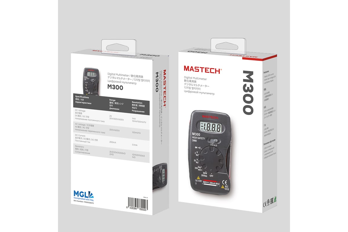Цифровой мультиметр Mastech M300 M139