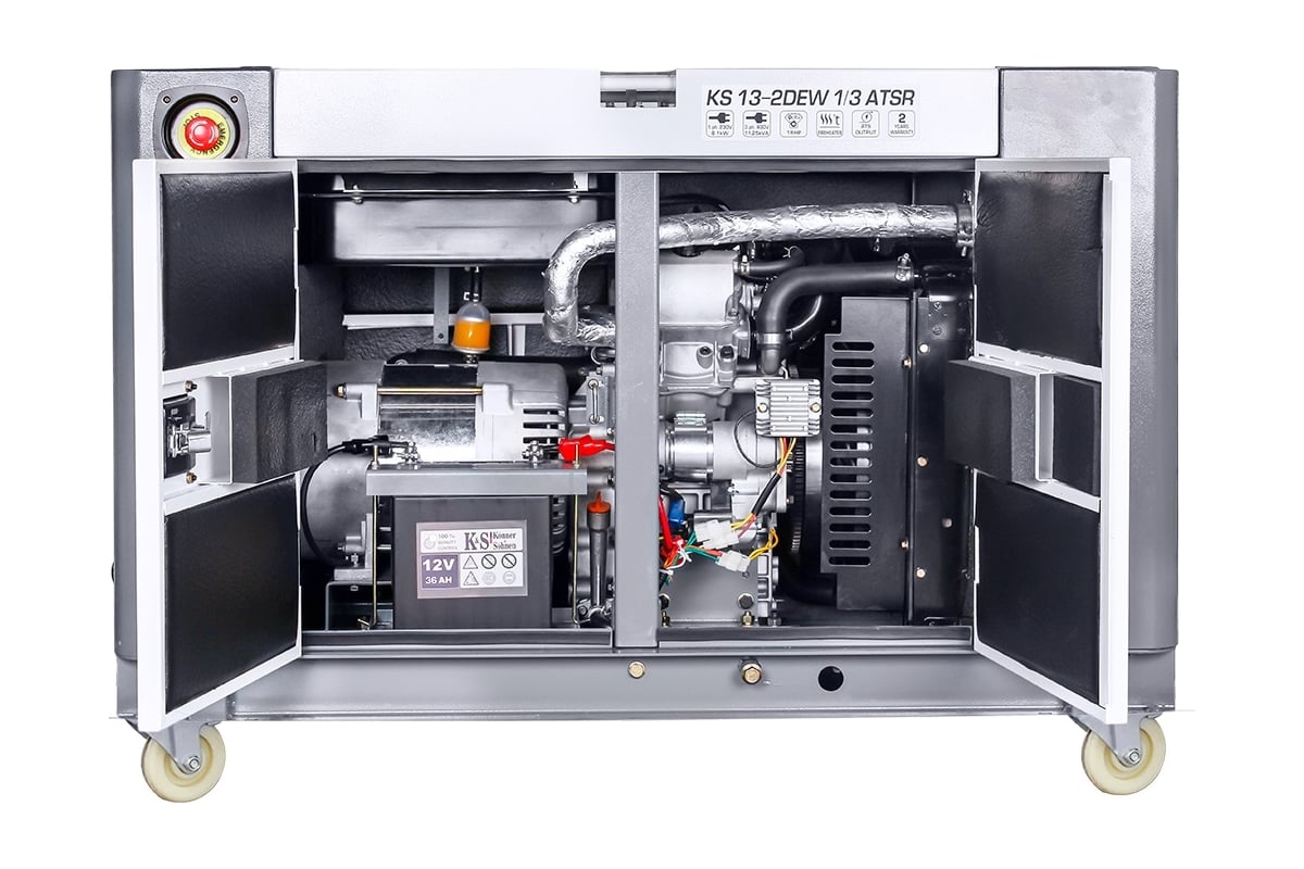Дизельный генератор Konner&Sohnen KS 13-2DEW ATSR