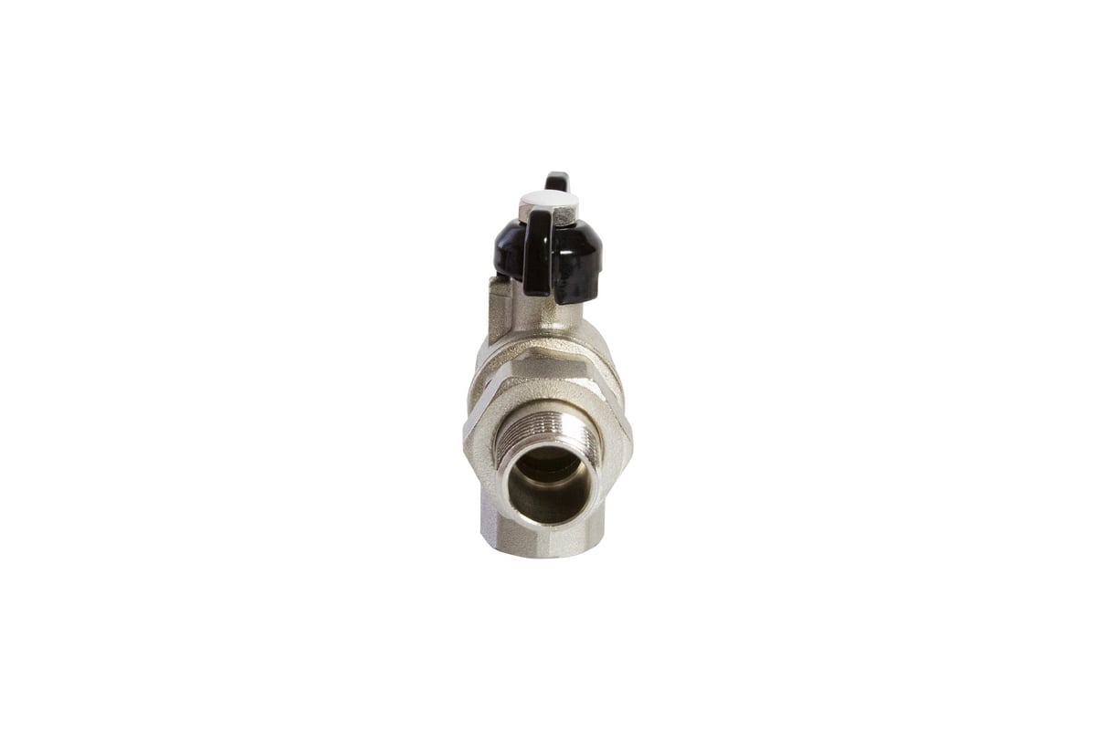 Кран шаровой VRT со сгоном угловой 1/2'' бабочка 531395