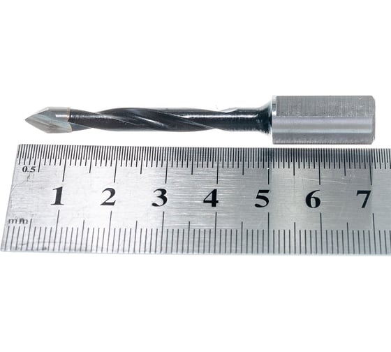 Сверло присадочное усиленное сквозное (5.5x70 мм; S=10 мм; RH) ROTIS 422.5570R