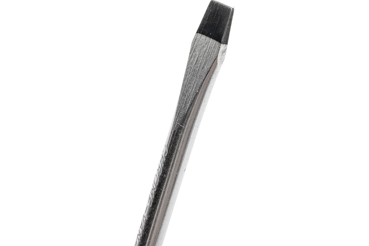 Отвертка с плоским шлицем HorsAY Hard STANDARD, CrV, SL 6х100 0401-065