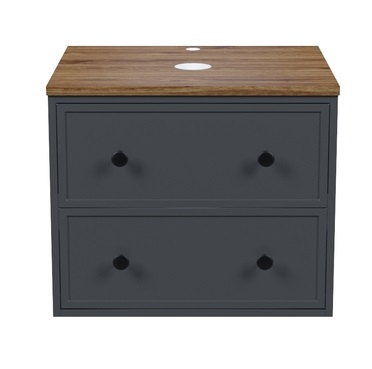 Тумба со столешницей Iddis Torr 60 см, МДФ макадамия орех