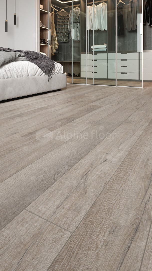 SPC ламинат Alpine Floor Premium XL Дуб Состаренный 1220x183x8 мм, ECO 7-15 ABA New