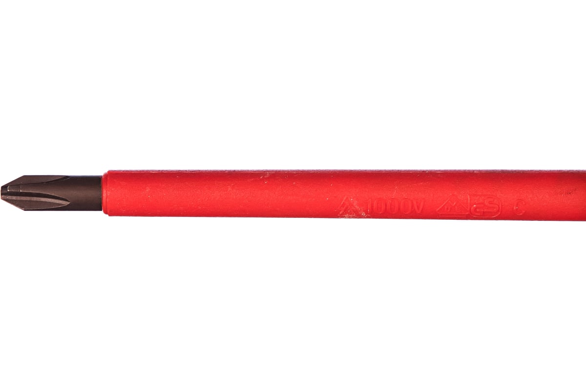 Диэлектрическая крестовая отвертка Felo Ergonic +/- H 2X 100 41620390