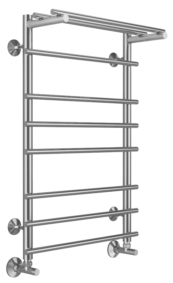 Полотенцесушитель водяной Terminus Ватра П8 500x800, 4670078529503 c полкой