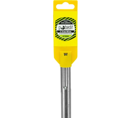 Бур с крестовой пластиной SDS-MAX 18x400 мм Pobedit 4218040