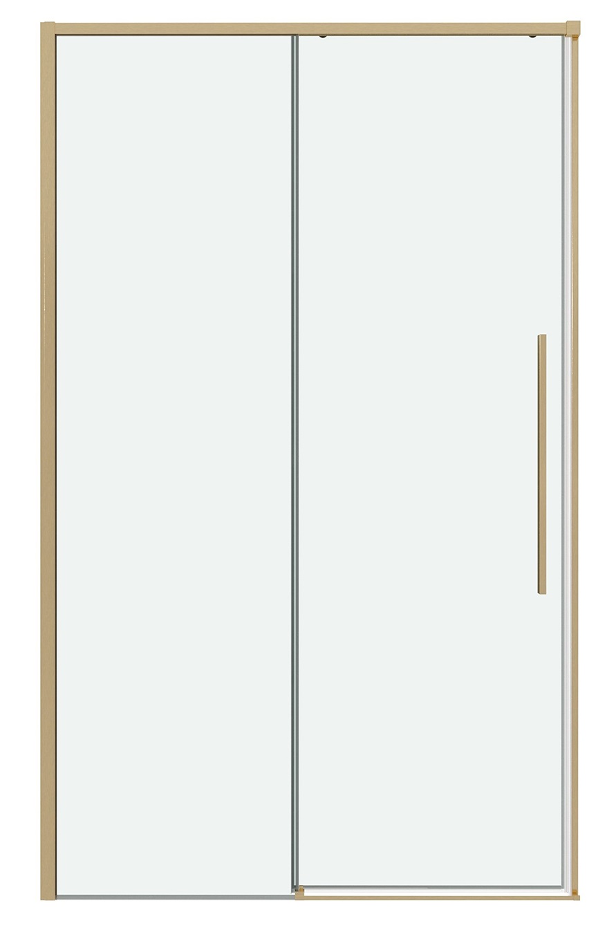 Душевая дверь Grossman Galaxy 140x195 прозрачное, золото сатин 100.K33.01.140.32.00