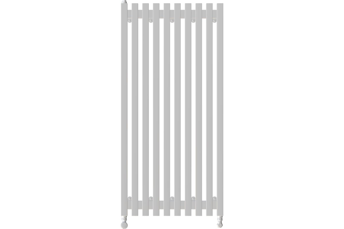 Трубчатый радиатор GUARDO 6P-1500-05 BK-VER R9016(M)