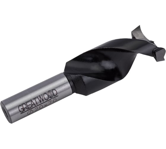 Сверло чашечное Премиум HW 20x70 мм, S10x30 мм, RH Greatwood TL00000949