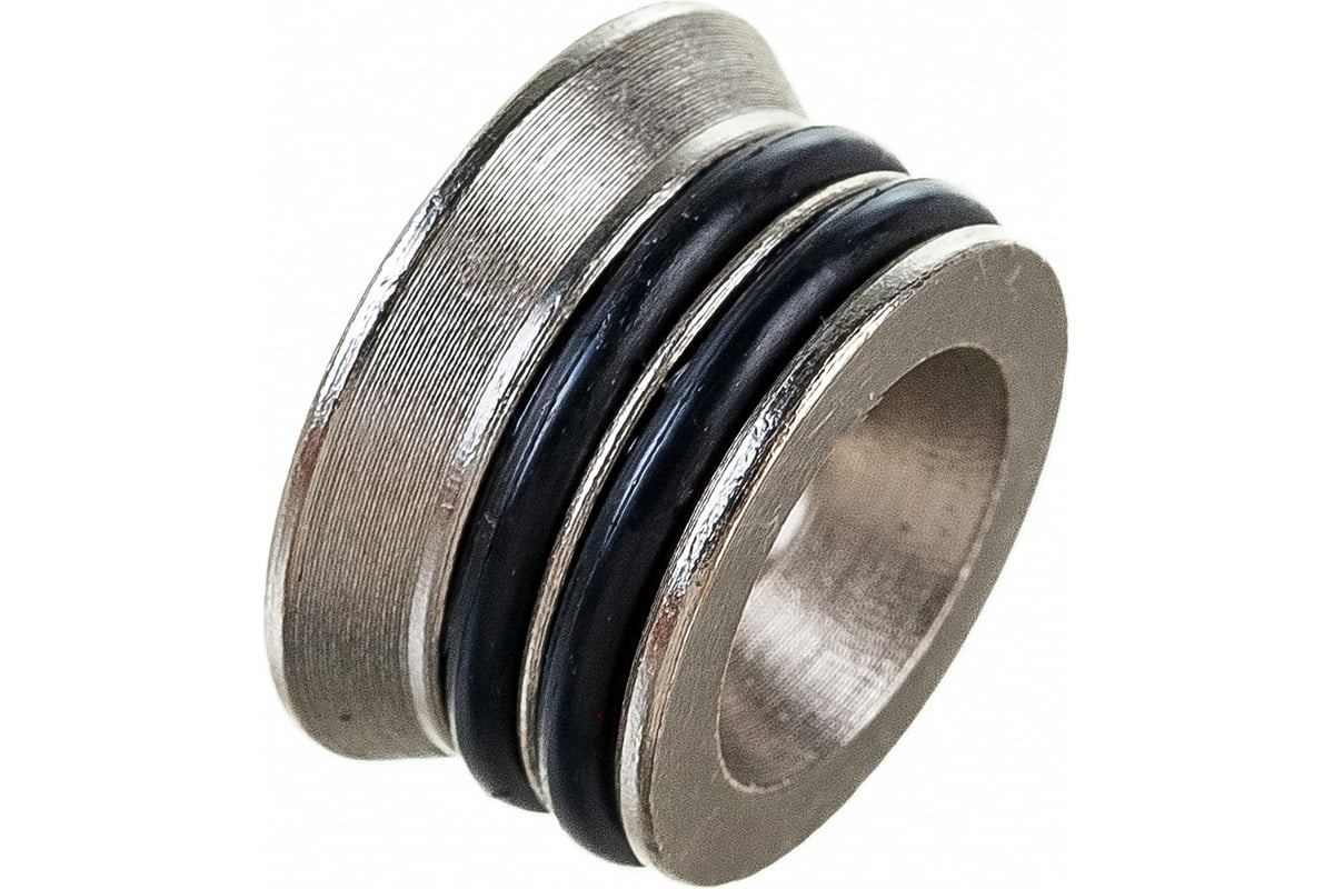 Комплект Valtec _15 VI7 Коллектор с вент. 3 вых.х3/4x1/2 НР, никель VTc.560.N.0503+ Адаптер д/коллектора /конус-плоскость/ 1/2 VTc.701.N.04 VT.VI7.K15.5600503.701