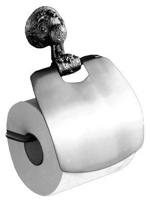 Держатель туалетной бумаги Art&Max Sculpture AM-B-0689-T серебро