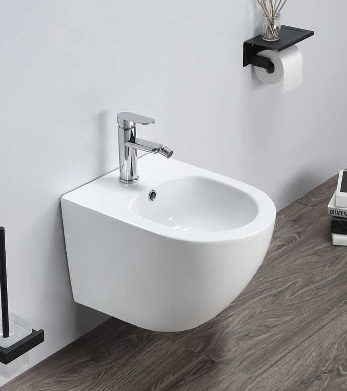 Подвесное биде Vincea Globo VB1-14S белый