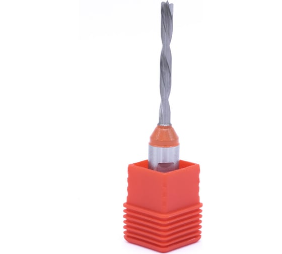 Сверло присадочное монолитное глухое KJ1-10205L (4х70 мм; хв-к 10 мм; левое вращение) МНОГОФРЕЗ 6662