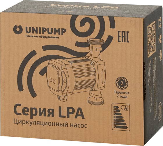Циркуляционный насос UNIPUMP LPA 25-40 В 18902
