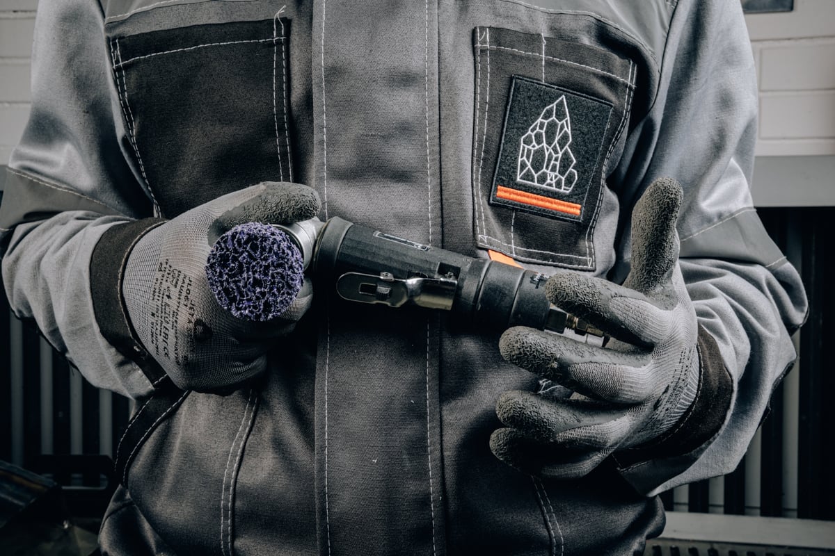 Диск быстросменный на винтовом креплении CD QD-R, D=50 мм, Purple Abraforce AFQDCDR5000PUR